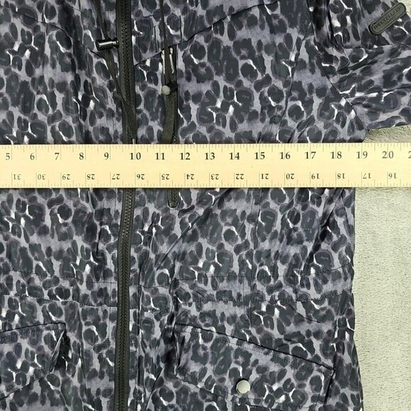 Lucky Brand Jacket Womens M Purple Animal Print Windbreaker Premium Performance - Picture 6 of 10